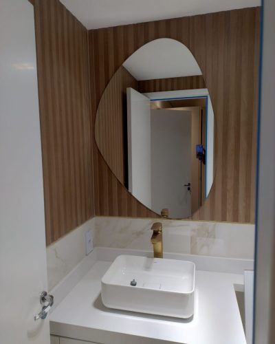 Espelho Cristal - Orgânico - Modelo 2